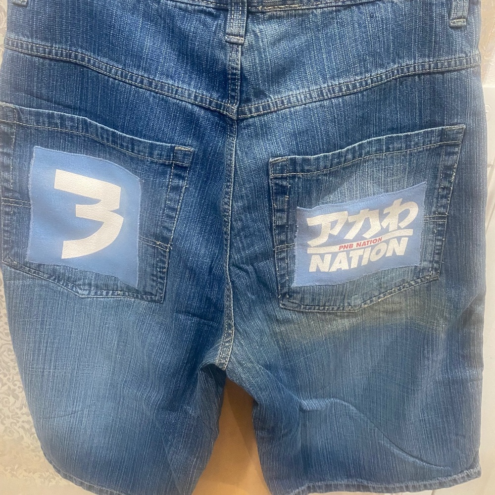 PNB Nation Vintage Nations Shorts Sz 34
